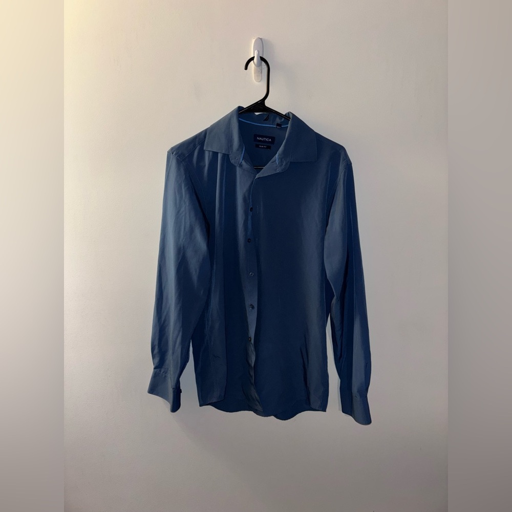 Nautica Mens Button Down Shirt
